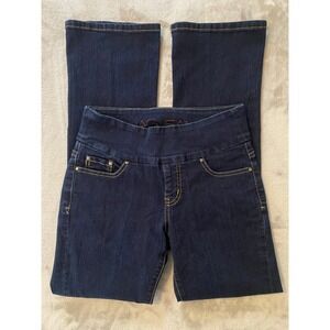Jag Jeans Bootcut Women 0P Dark Indigo High Rise Pull On Stretch Denim Pants